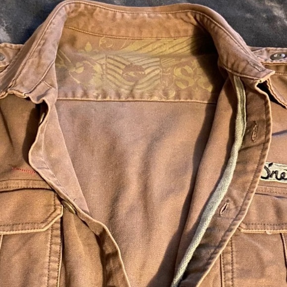 O’Neill Army Surf Button Down Jacket Size Large - Picture 6 of 6